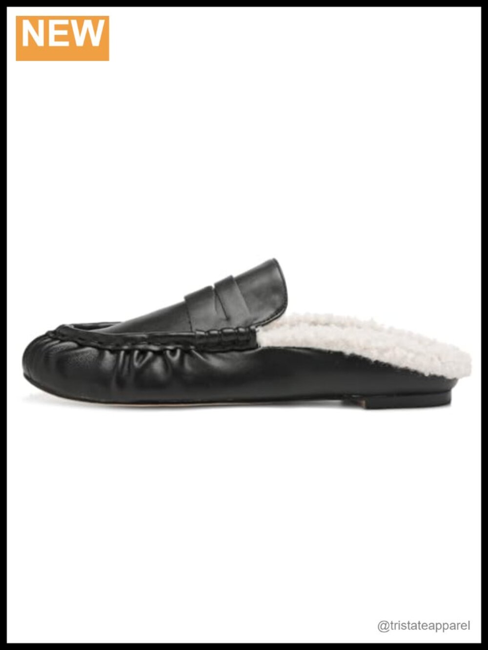 Women's Suede Loafers Slip On Closed Toe Mules - Comfortable Casual Work Shoes